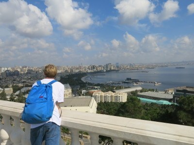 Backpacking in Baku, Azerbaijan