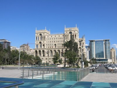 Azadliq (Freedom) Square, Baku, Azerbaijan.